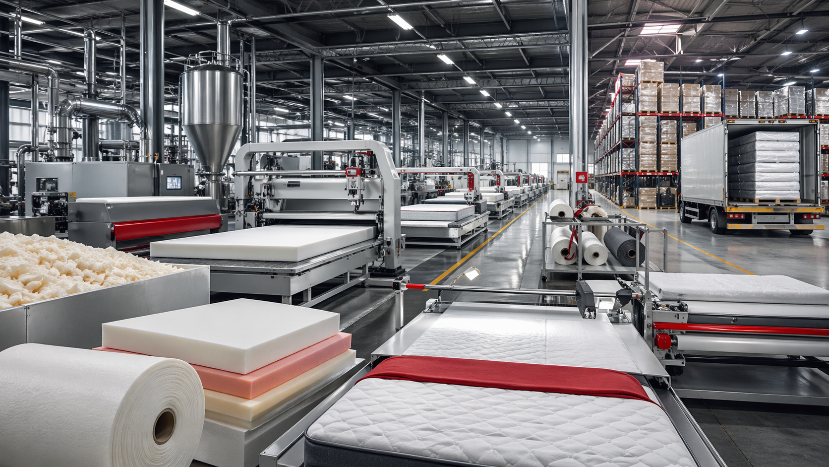 صورة قسم التكامل الصناعي في صفاء فوم